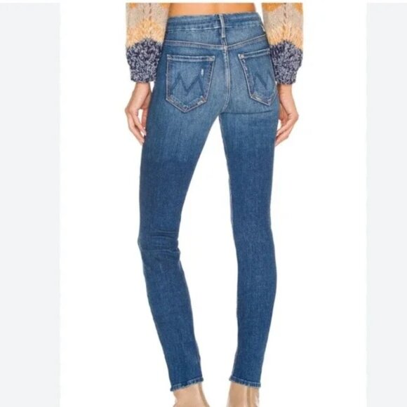 Mother The Looker Skinny Jeans in Where Is My Mind Size 25 - Picture 7 of 11